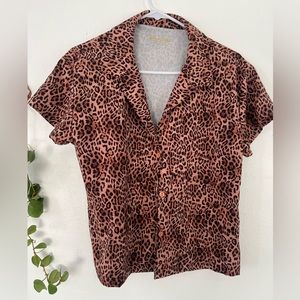 Skatie Button up Swim Shirt